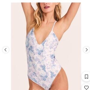 LoveShackFancy one piece swimsuit